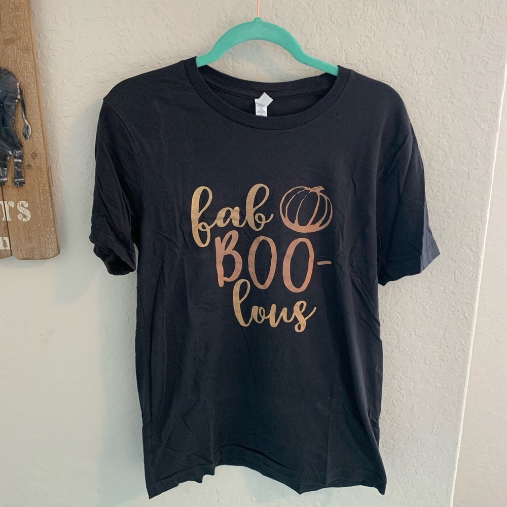 👚 Fab-boo-lous Halloween Tee Black Medium